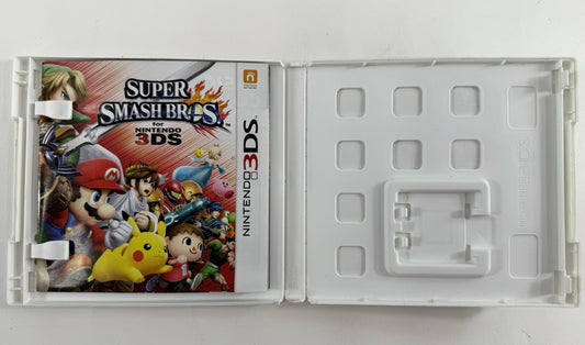 Super Smash Bros (Nintendo 3DS, 2014) Replacement Case and Manual Only