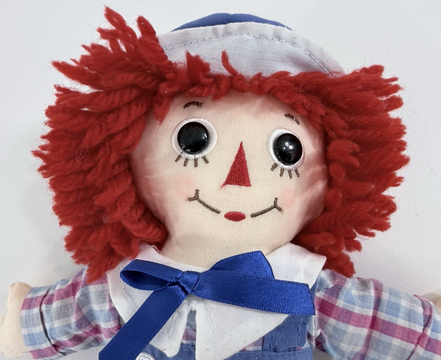 Aurora 2011 Plush 8" Raggedy Andy Embroidered Plush Doll