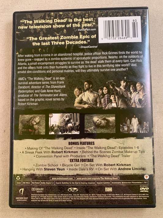 The Walking Dead: The Complete First Season (DVD, 2010)