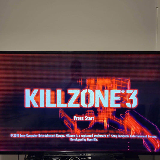 KillZone 3 (PlayStation 3, 2011) Game Case Manual Insert