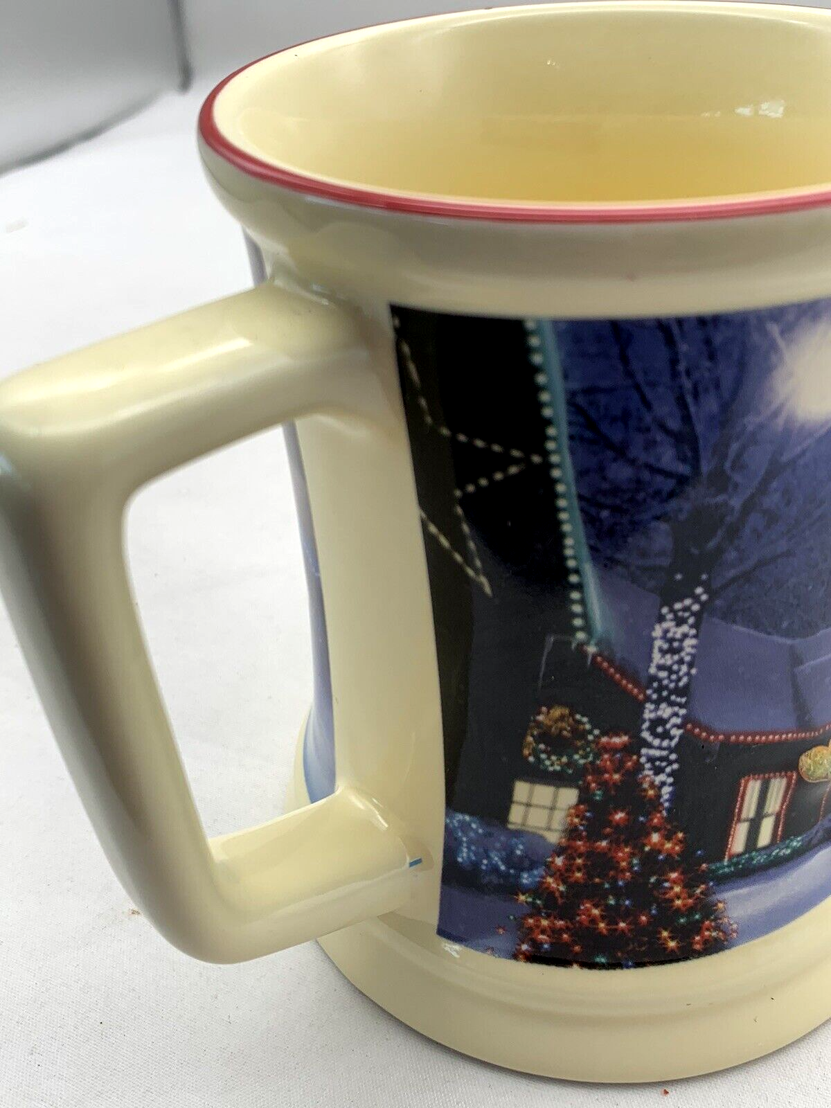 Warner Bros The Polar Express "Believe" Textured Seasonal Coffee Mug