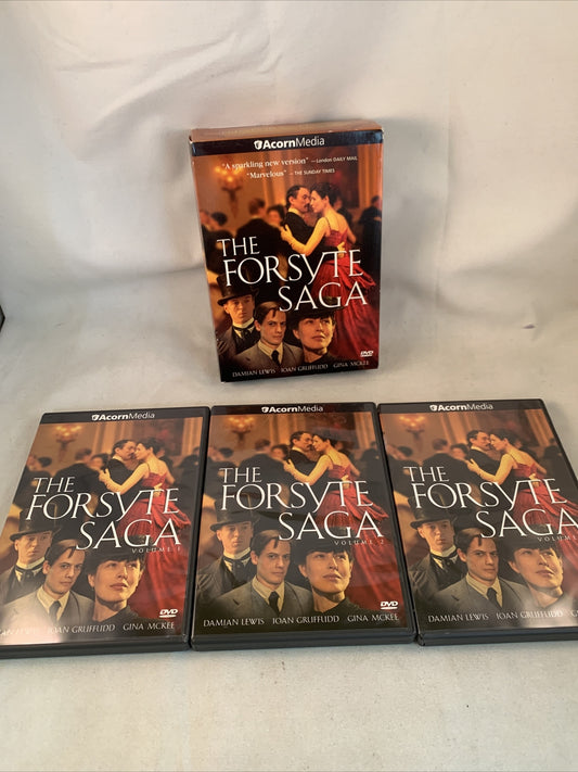 The Forsyte Saga - Series 1 (DVD, 2002, 3-Disc Set, Three Disc Boxed Set)
