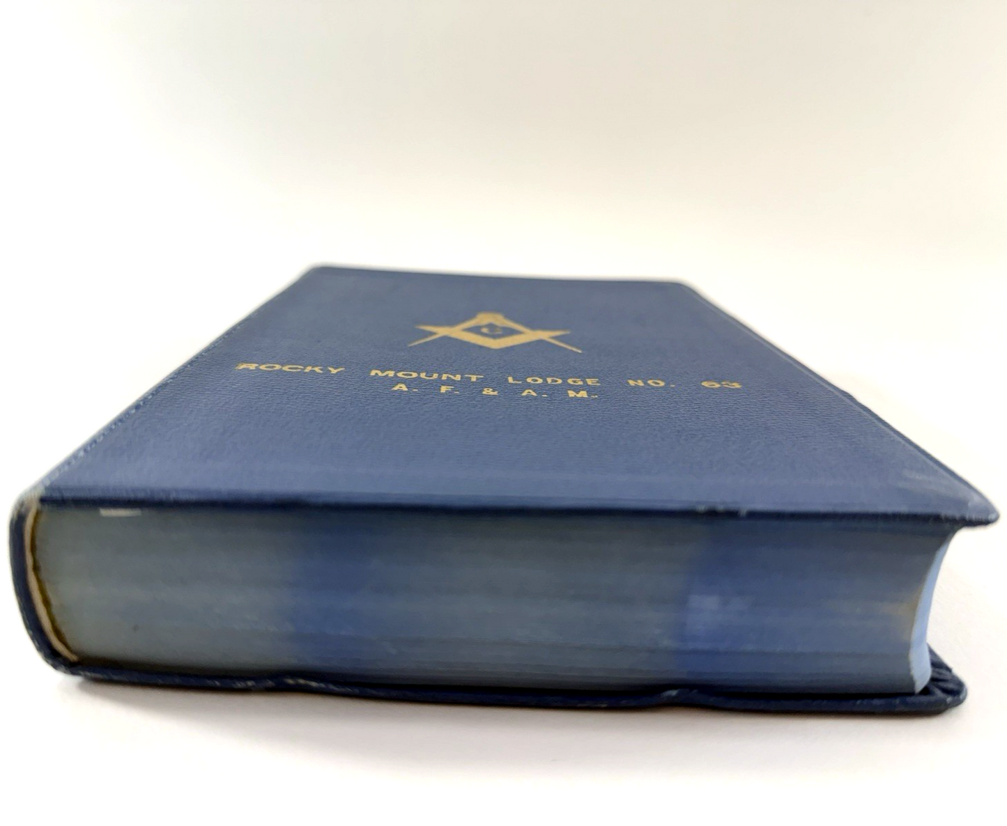 1957 Temple Illustrated Edition Holy Bible Rocky Mountain Lodge 63 A.F. & A.M.