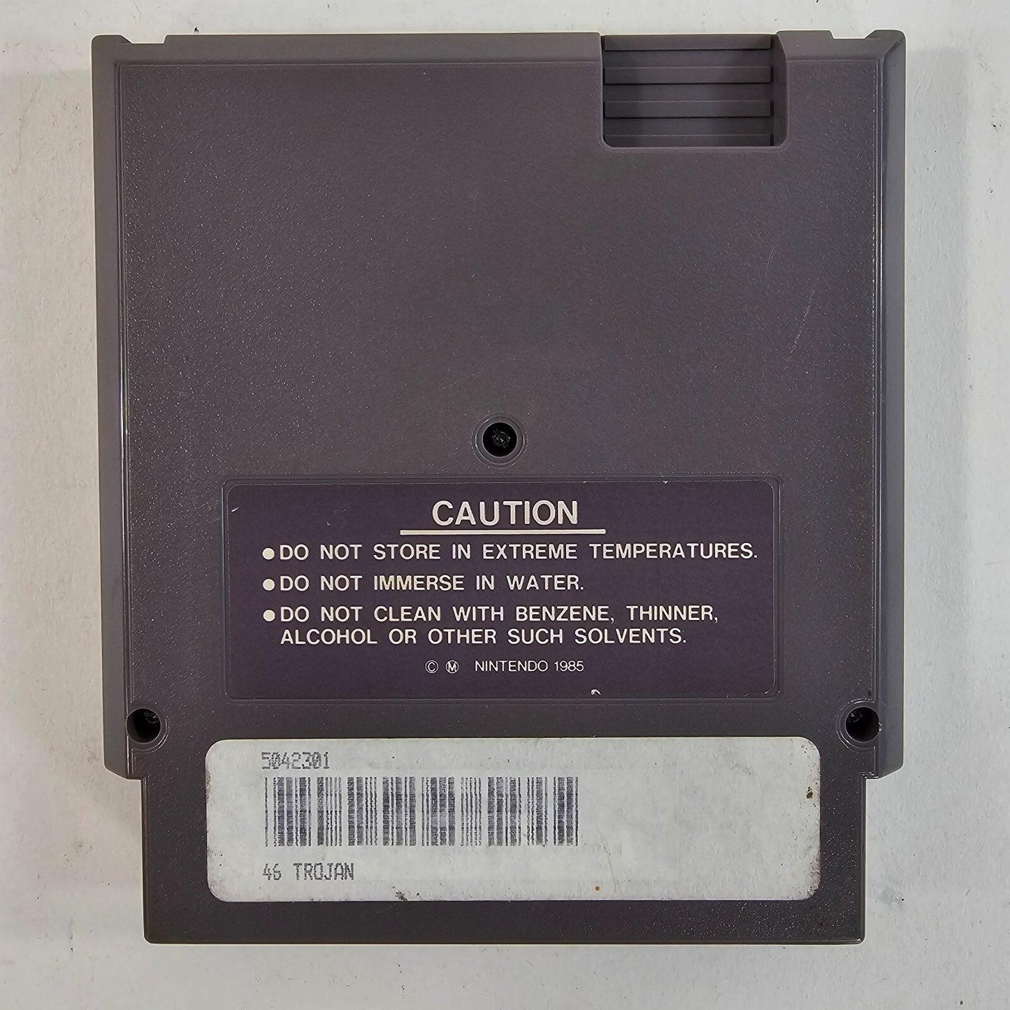 Trojan (Nintendo Entertainment System, 1989) Game Cartridge