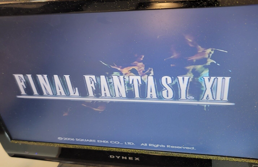 Final Fantasy XII (Sony PlayStation 2, 2006) Game Case Manual - Tested