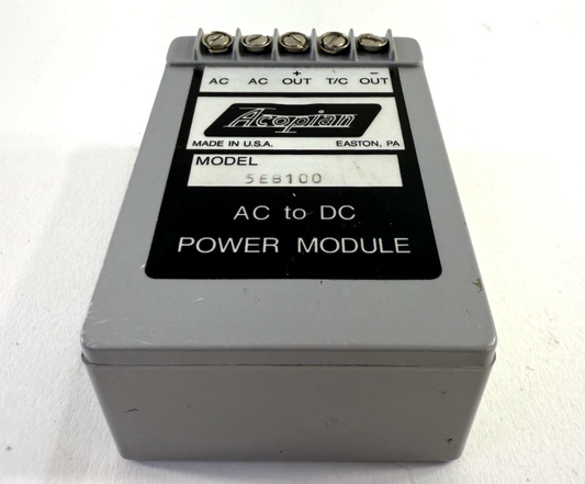 Acopian 5EB100 AC to DC Power Module 5V 1A Linear Converter