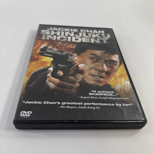 Shinjuku Incident (DVD, 2010) Jackie Chan - Tested and Working