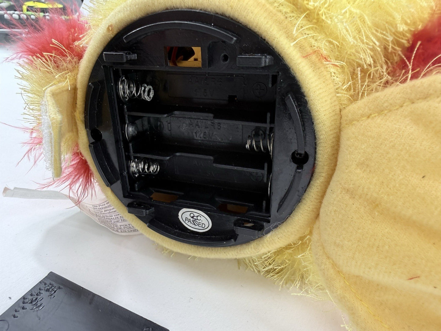 Gemmy 2004 Anger Management Screaming Chicken Animated Gag Toy -Tested & Working