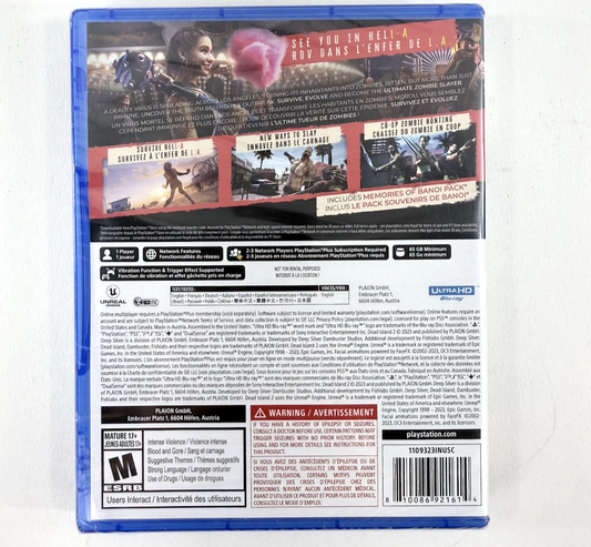 Dead Island 2: Day One Edition (Sony PlayStation 5, 2023) New, Factory Sealed