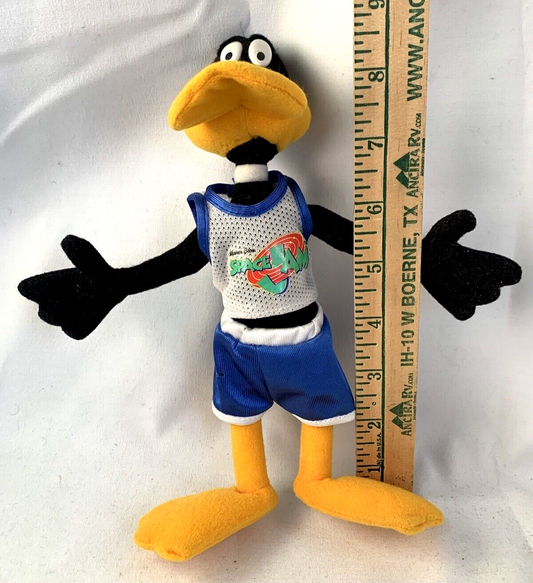 Warner Bros. 1996 McDonald's Space Jam 8.5" Daffy Duck Plush