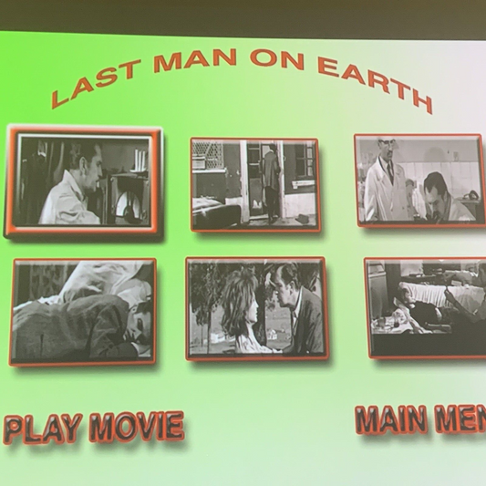 The Last Man on Earth (DVD, 2004, Region-Free) Vincent Price - Tested & Working