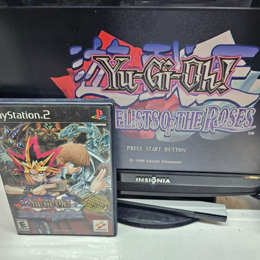 Yu-Gi-Oh! The Duelists of the Roses (PlayStation 2, 2003) Game Case Manual