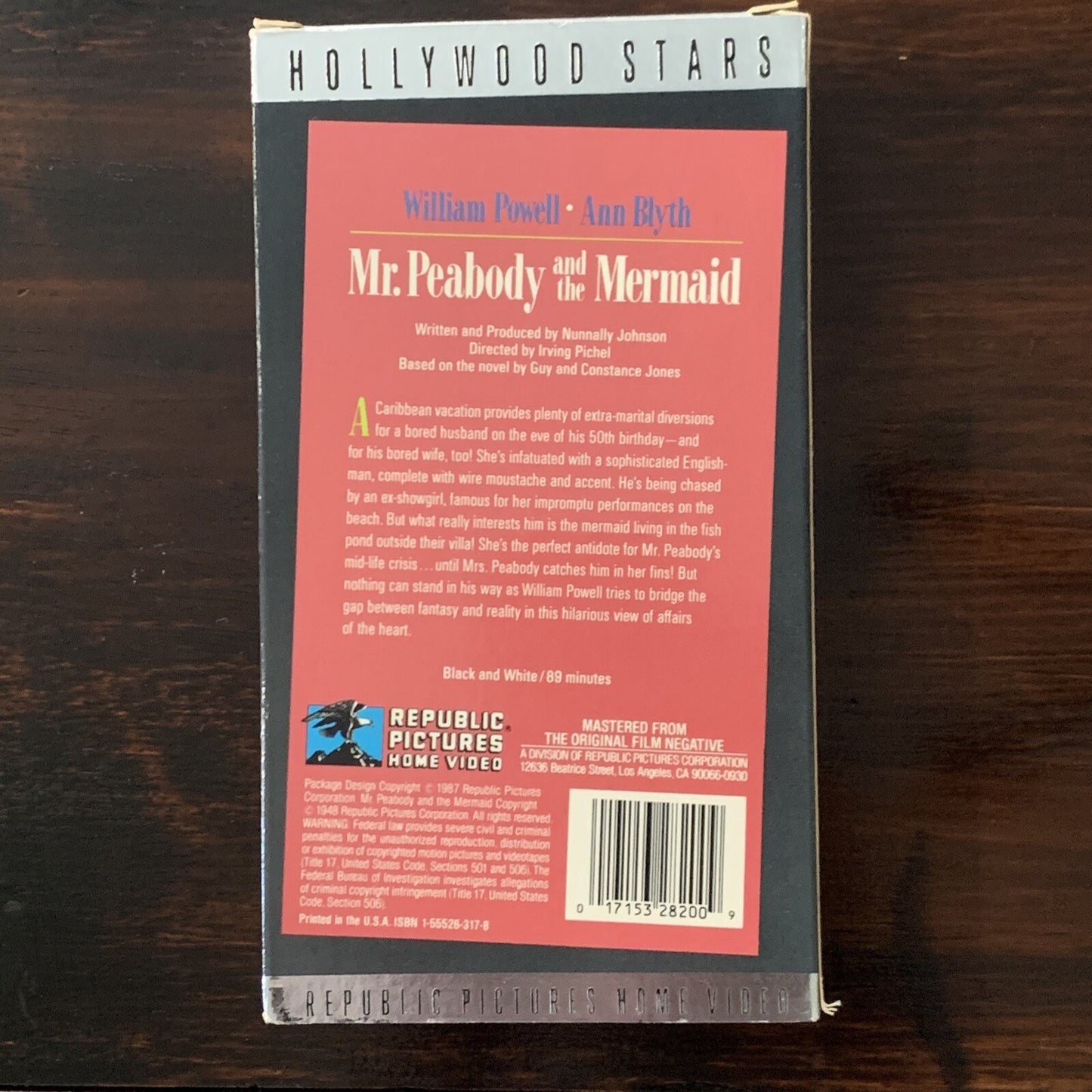 Mr. Peabody and the Mermaid - 45th Anniversary Edition (VHS, 1993)