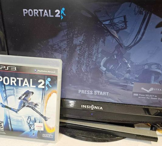Portal 2 (Sony PlayStation 3, 2011) Game Case Manual - Tested