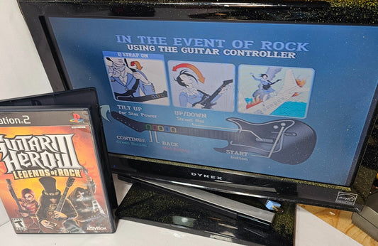 Guitar Hero 3 III Legends of Rock (PlayStation 2, 2007) Test photo