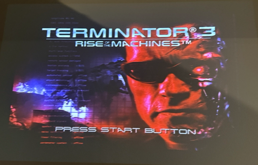 Terminator 3: Rise of the Machines (PlayStation 2, 2003) Game Case Manual-Tested