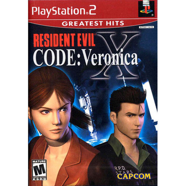 Resident Evil Code: Veronica X (PlayStation 2, 2001) Game Case Manual - Tested