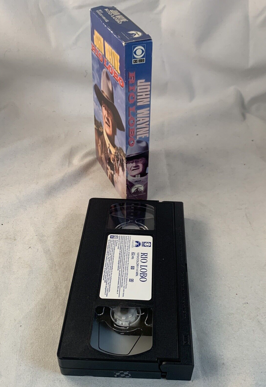 Rio Lobo (VHS John Wayne bundle) The Man Who Shot Liberty Valance - Tested
