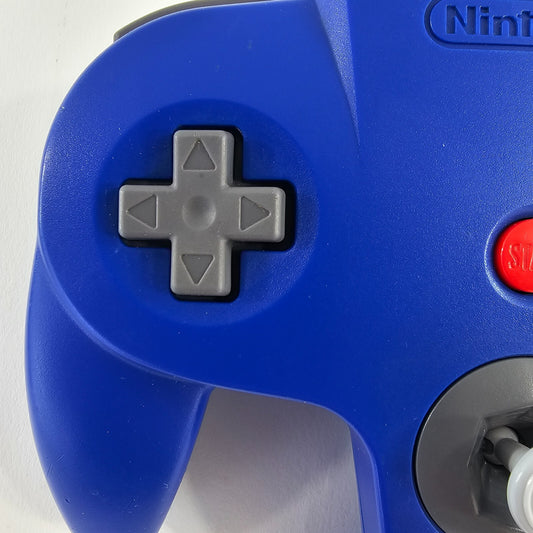 Nintendo 64 Blue Controller NUS-005 - Tested and Working