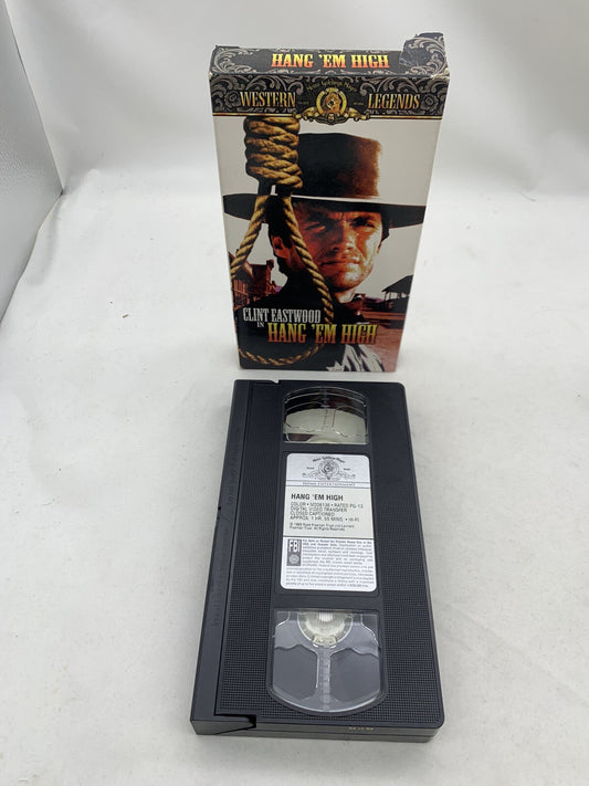 Hang Em High (VHS Bundle) High Plains Drifter - Clint Eastwood