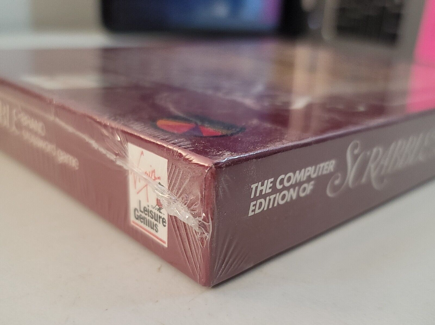 Virgin 1989 Scrabble Crossword Game IBM PC 5 1/4” Floppy disk - New