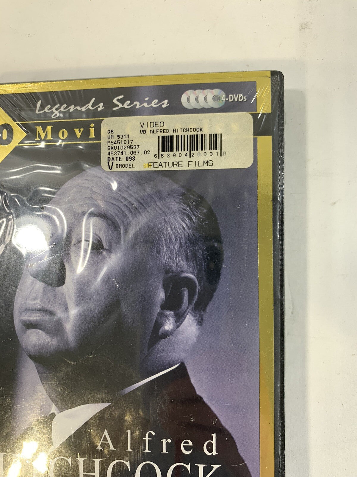 Alfred Hitchcock: The Legend Begins - 20 Film Set (DVD, 2007, 4-Disc Set) New