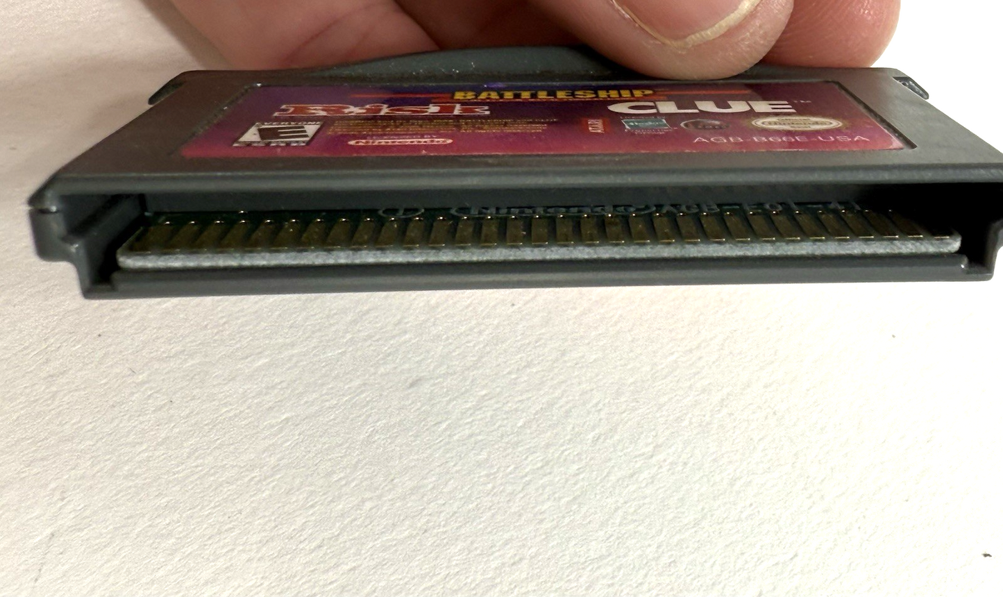 Battleship Risk Clue (GameBoy Advance, 2005) Game Cartridge - Tested