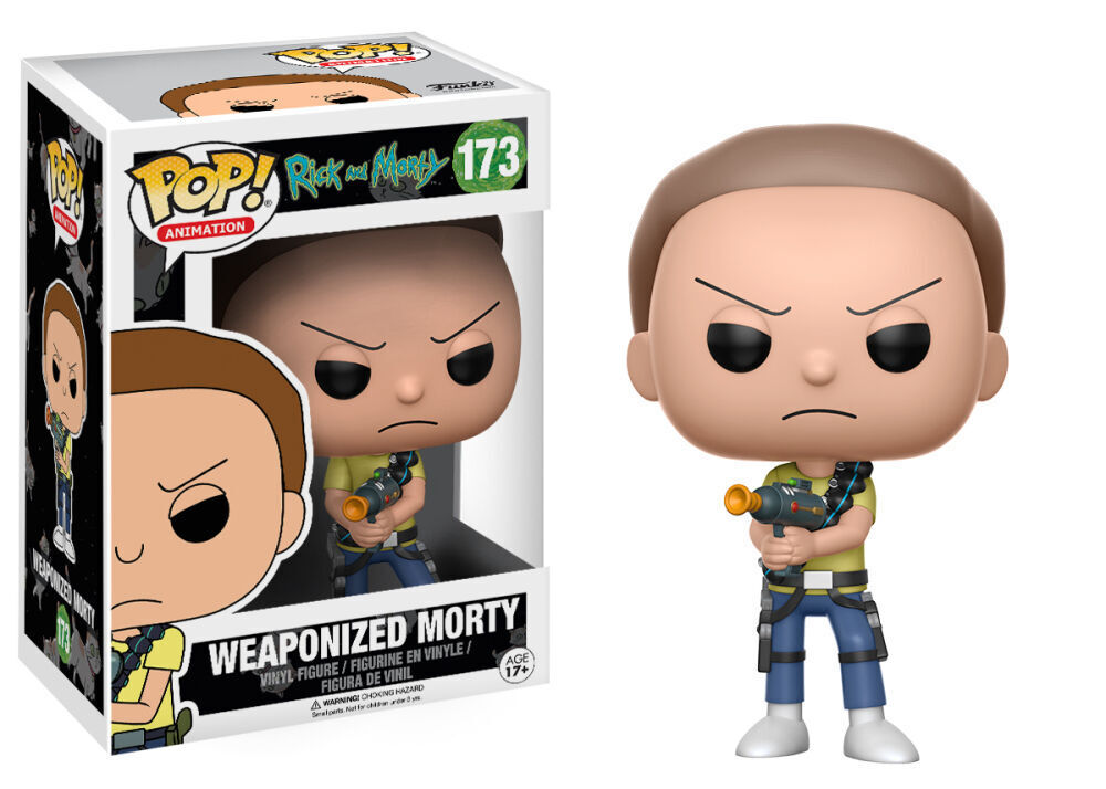 Funko Pop! Animation: Rick and Morty - Weaponized Morty #173 - Vaulted