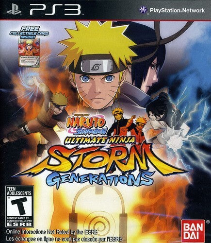 Naruto Shippuden Ultimate Ninja Storm Generations (PlayStation 3, 2012) Complete
