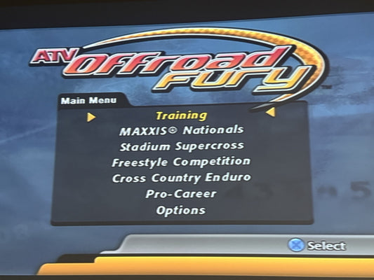 ATV Offroad Fury (Sony PlayStation 2, 2001) Game and Case - Tested and Working