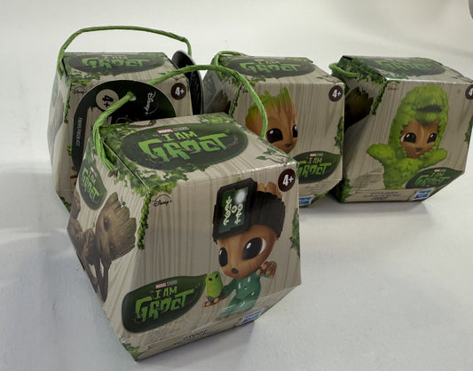 Marvel I Am Groot 2023 Mini Figures - Set of 4 - New In Box