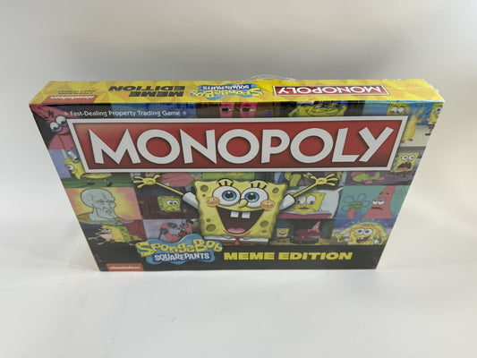 MONOPOLY: SpongeBob SquarePants Meme Edition - New, Factory Sealed