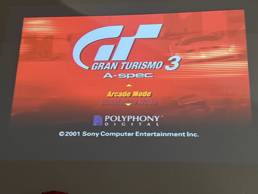 Gran Turismo 3 A-Spec (Sony PlayStation 2, 2001) Game Case Manual - Tested