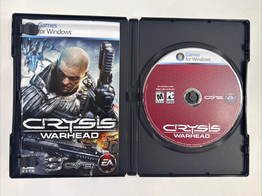 Crysis Warhead (PC, 2008) Game Discs, Case, Manual