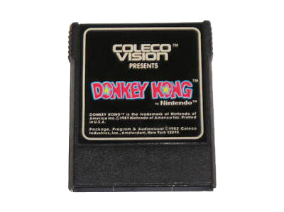 Donkey Kong (Colecovision, 1982) Authentic Game Cartridge