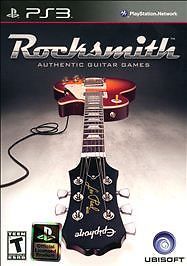 Rocksmith (Sony PlayStation 3, 2011) Replacement Game Disc