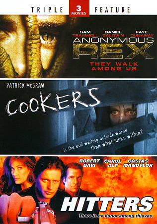 Anonymous Rex/Cookers/Hitters (DVD, 2011, 2-Disc Set) Tested and Working
