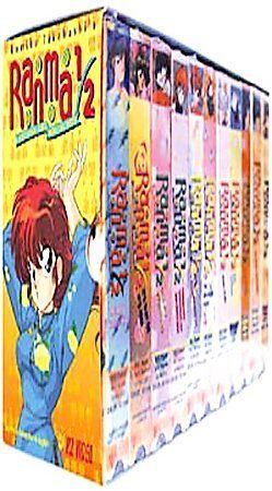 Viz Video Ranma 1/2 Anything-Goes Martial Arts Box Set (VHS, 1996, Dub) - No CD