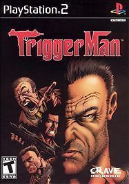 Trigger Man (Sony PlayStation 2, 2004) Game Case Manual - Tested and Working