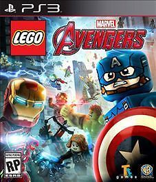 LEGO Marvel's Avengers (Sony PlayStation 3, 2016) Game Case Manual - Tested