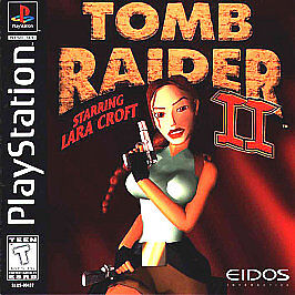 Tomb Raider 2 Greatest Hits (PlayStation 1, 1997) Game Case Manual Registration