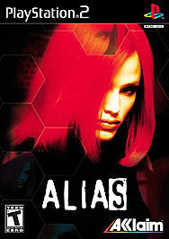 Alias (Sony PlayStation 2, 2004) Game Case Manual Registration - Tested