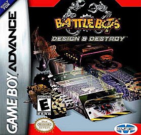 BattleBots: Design & Destroy (Nintendo GameBoy Advance, 2003) Game Cartridge