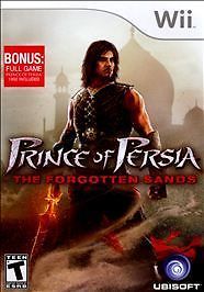 Prince of Persia: Forgotten Sands (Nintendo Wii, 2010) Game Case Manual Insert