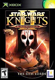 Star Wars Knights of the Old Republic II (Xbox, 2004) Game Case Manual Reg. Card