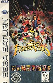 Fighting Vipers (J Sega Saturn, 1996) Game Disc and Manual - Tested