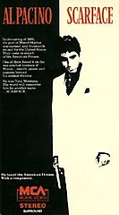 Scarface (VHS, 1990) New, Factory Sealed Two-Tape Set
