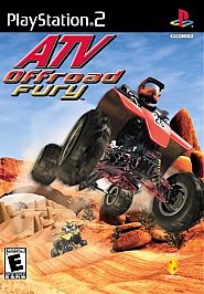 ATV Offroad Fury (Sony PlayStation 2, 2001) Game and Case - Tested and Working