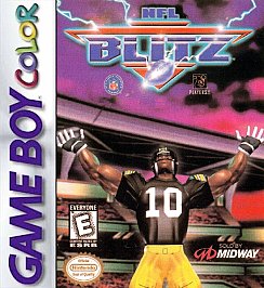 NFL Blitz (Gameboy Color, 1998) Game Box Manual Inserts Reg. Card - Tested