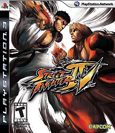 Street Fighter IV (Sony PlayStation 3, 2009) Game and Case - Tested and Working